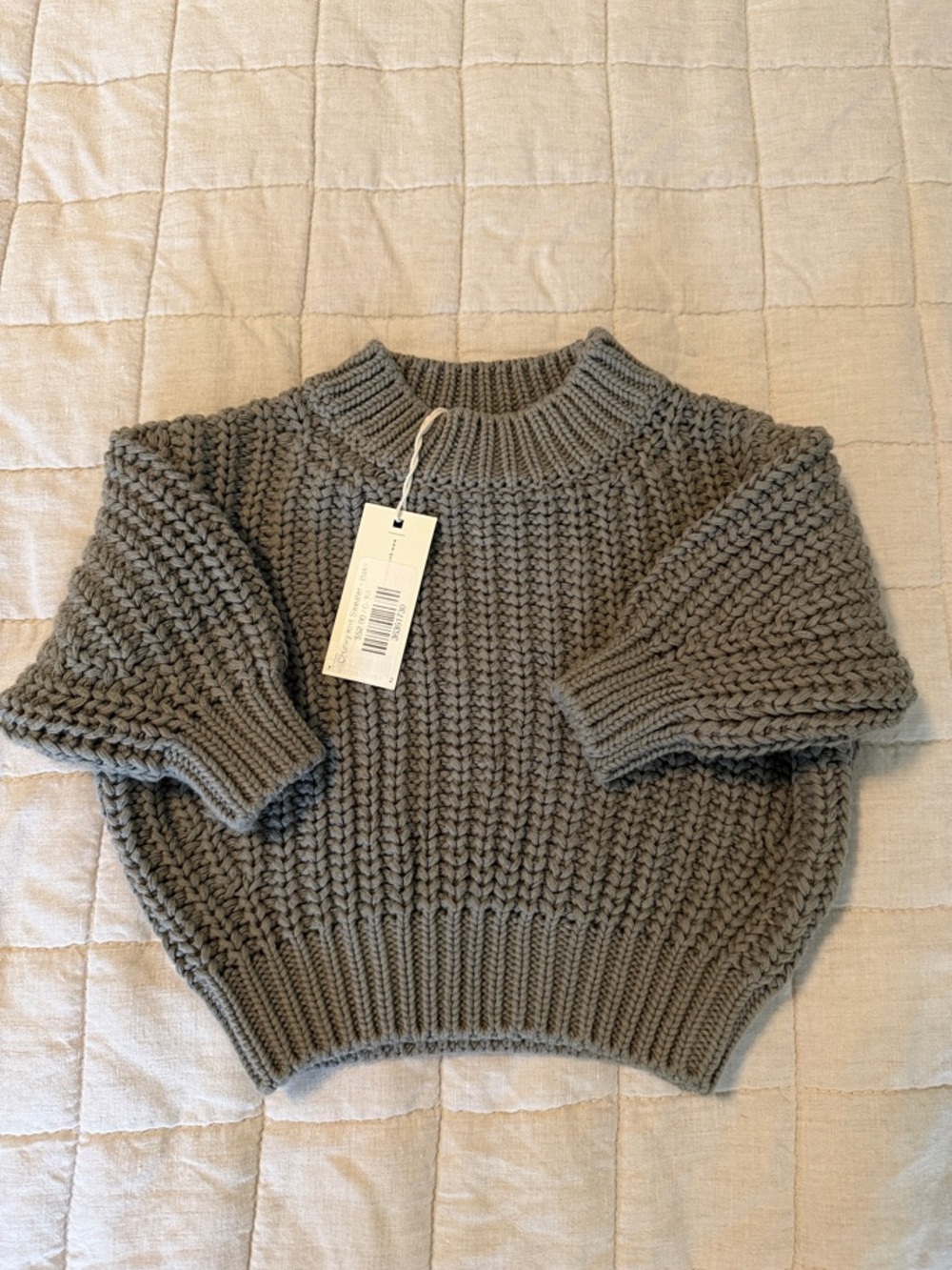 NWT Chunky Knit Sweater - basil